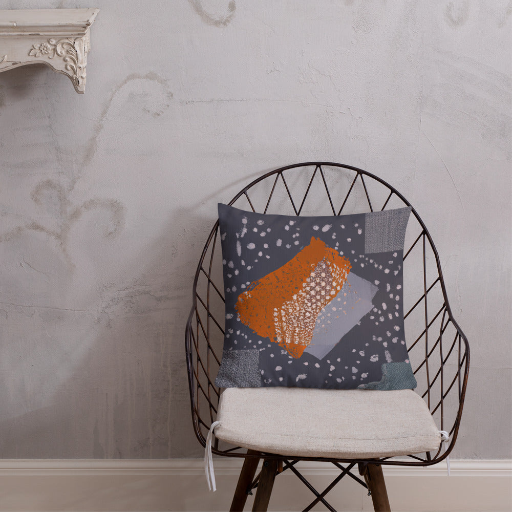 Abstract Print Premium Pillow