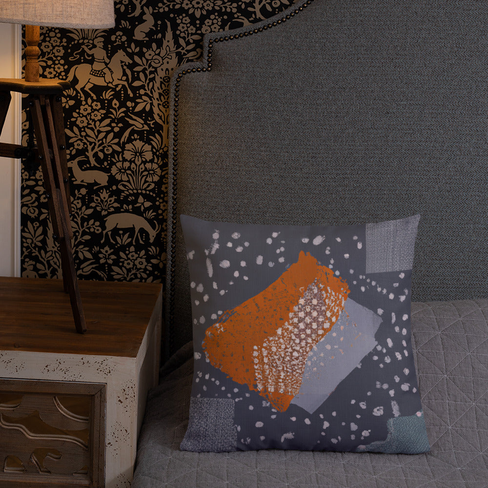 Abstract Print Premium Pillow