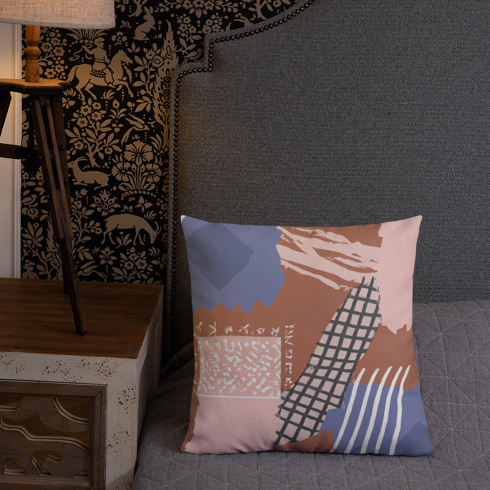 Abstract Print Premium Pillow