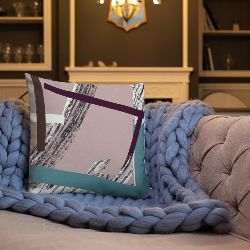 Abstract Print Premium Pillow