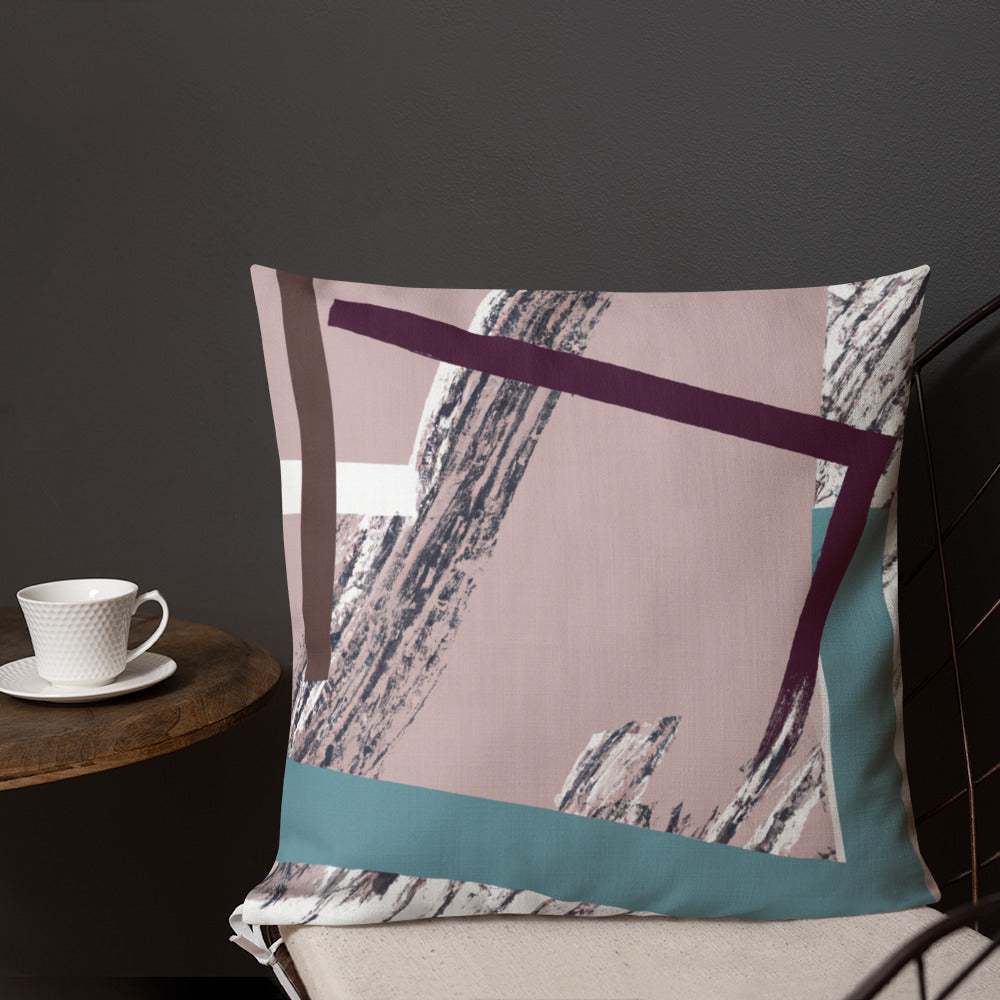 Abstract Print Premium Pillow