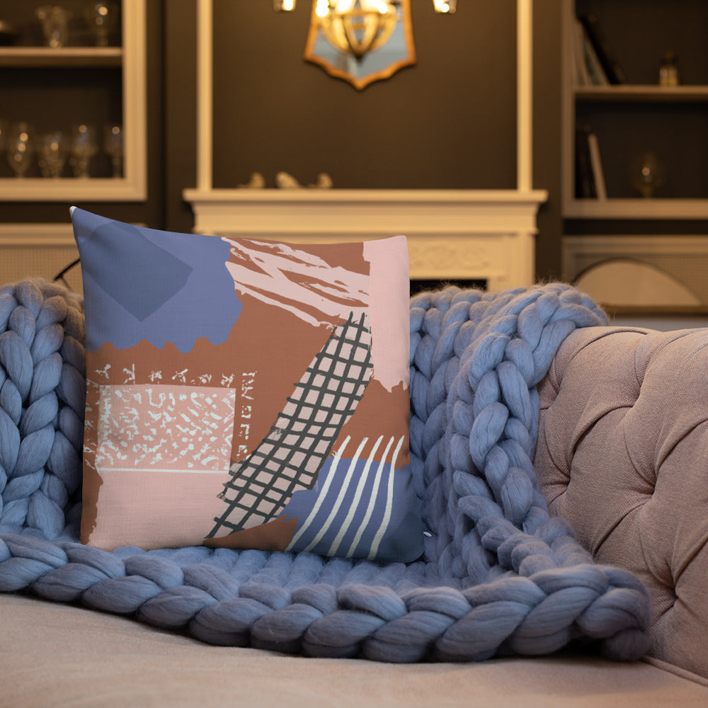 Abstract Print Premium Pillow