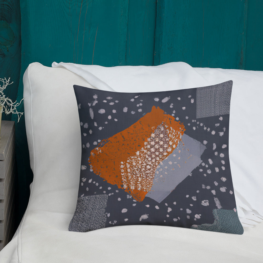 Abstract Print Premium Pillow