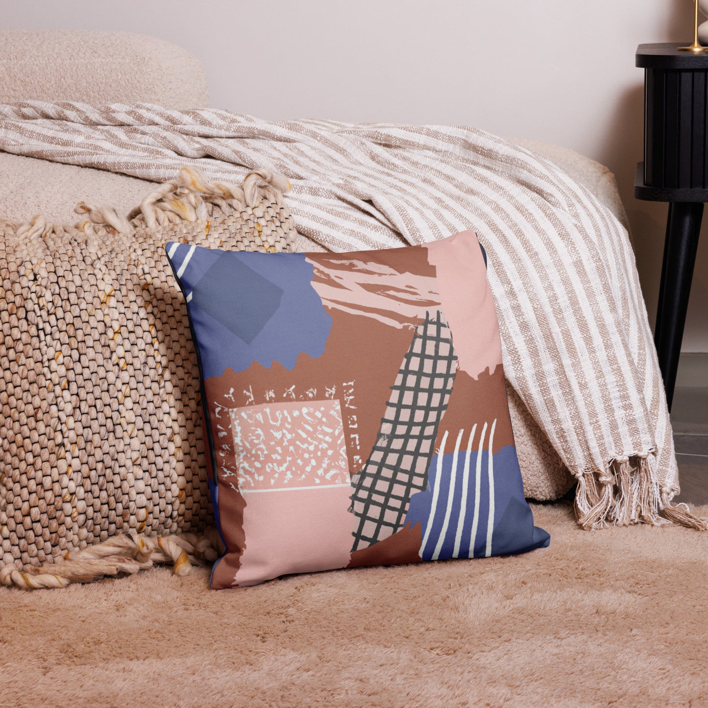 Abstract Print Premium Pillow