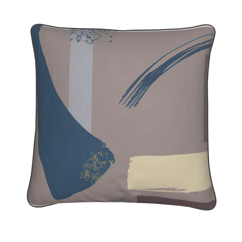 Abstract Print Cushion-Whispers in the Wind