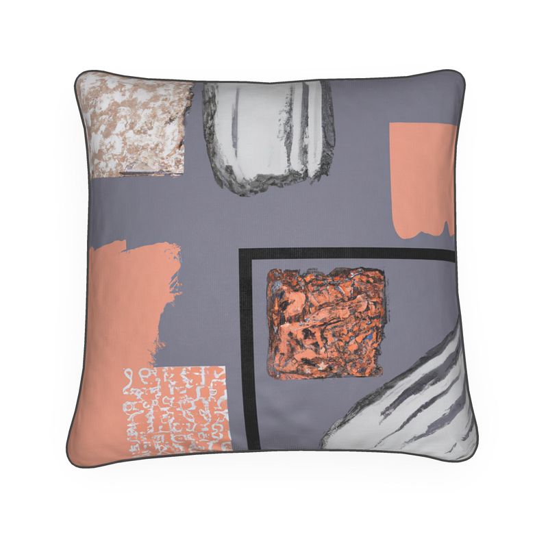 Abstract Print Cushion-Mirage of the Mind