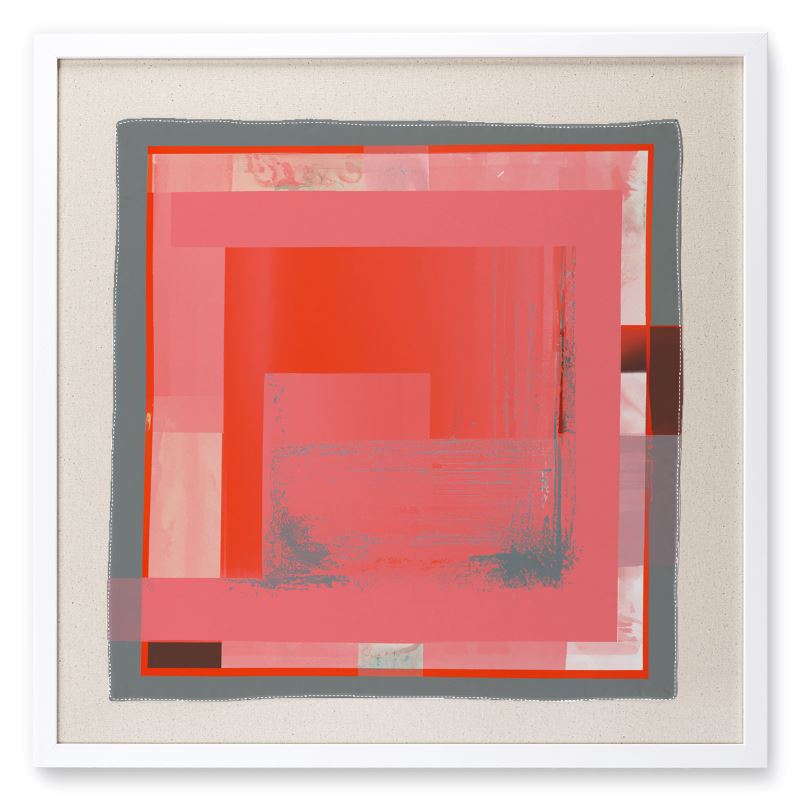 Framed Silk Scarf