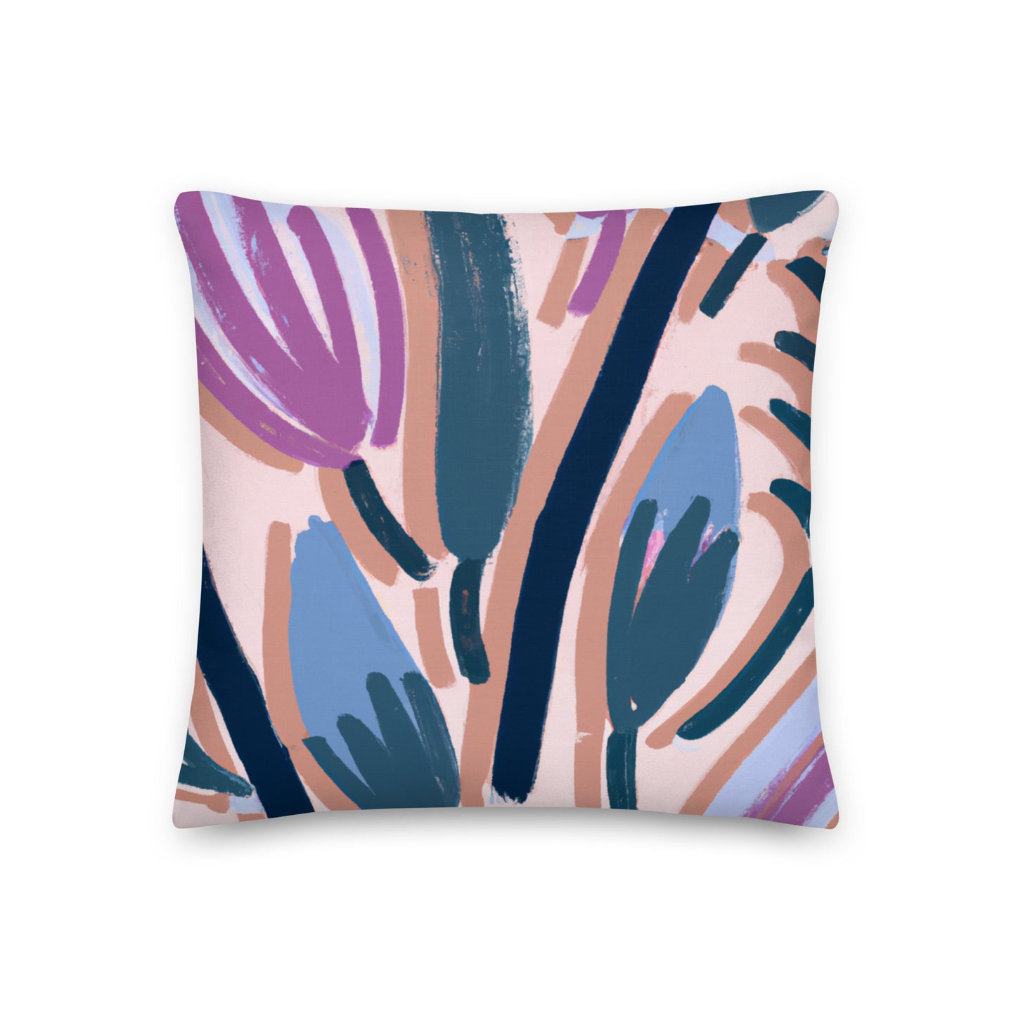 Floral Print Premium Pillow